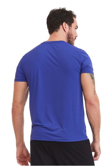 Camiseta Masculina Run Azul