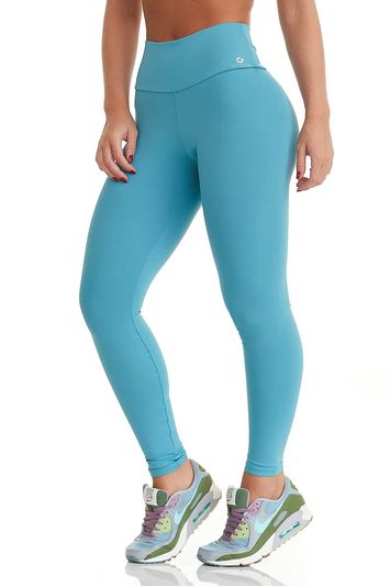 CALÇA LEGGING NZ BÁSICA AZUL CLARO