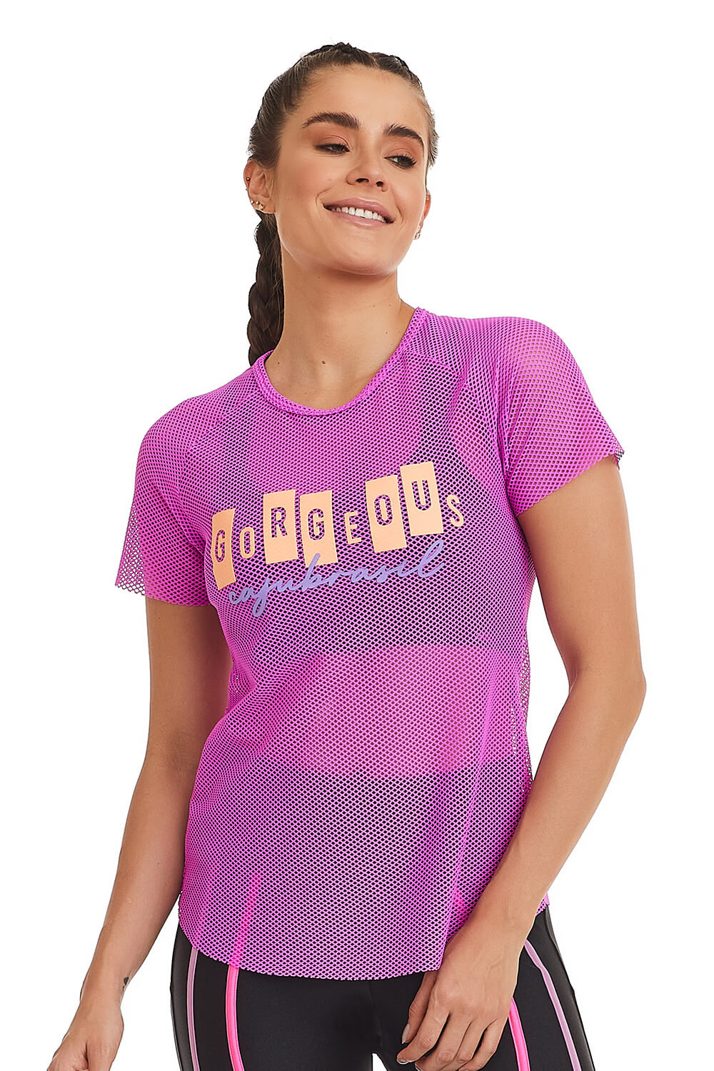 Houston Ss T Shirt T Shirts Rosa main image 1