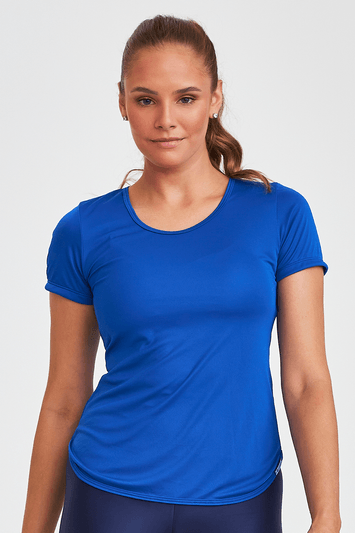 T-Shirt Lite Básica Azul Oceano