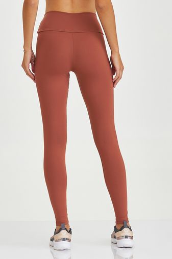 LEGGING NZ BÁSICA MARROM BRONZE