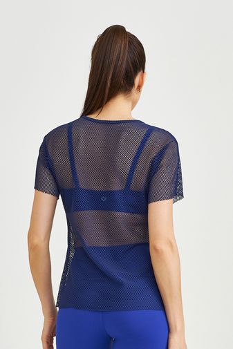BLUSA SPOT BÁSICA AZUL MARINHO