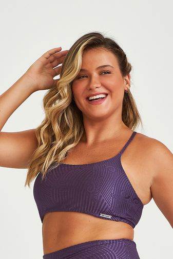 TOP EXCLUSIVO CAJUBRASIL ROXO AMETISTA