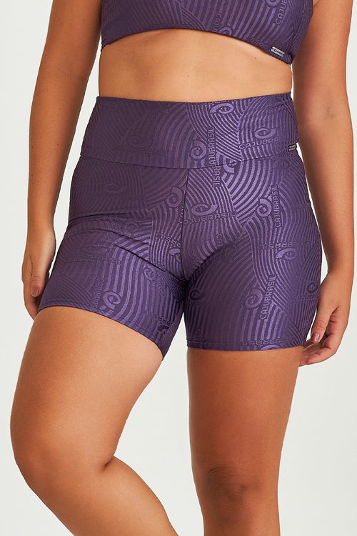 SHORT EXCLUSIVO CAJUBRASIL ROXO AMETISTA