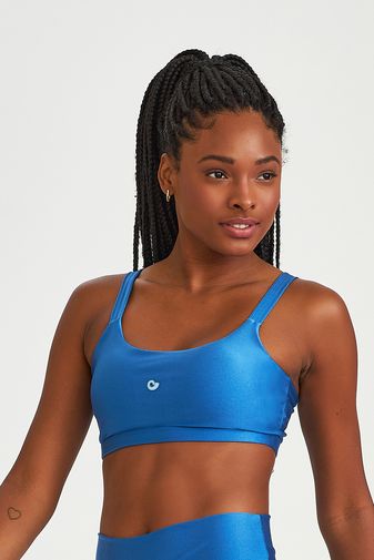 TOP ATLANTA COM COSTAS TRANSPASSADAS AZUL NAUTICO