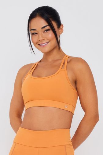 TOP NAKAY ALÇAS DUPLAS CARAMELO