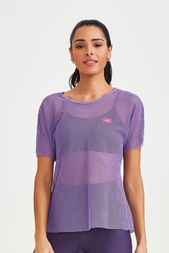 BLUSA SPOT BÁSICA ROXO ASTRAL