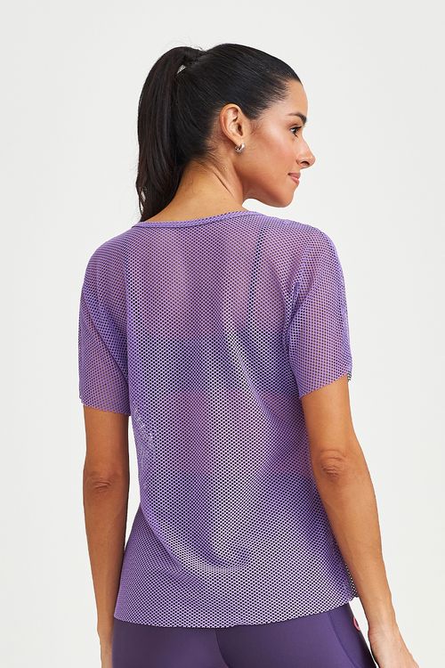 BLUSA SPOT BÁSICA ROXO ASTRAL