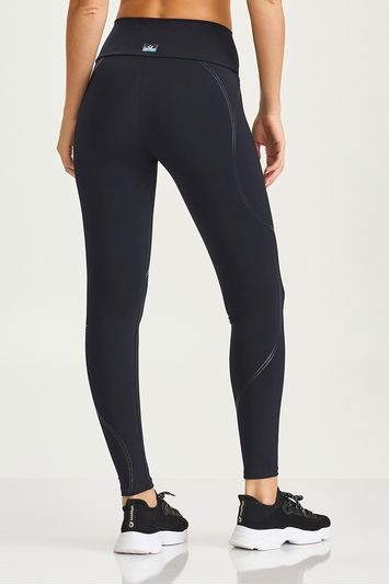 LEGGING NAKAY COM SILK PRETO