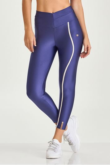 LEGGING  AFINA CINTURA ATLANTA ASSIMETRICA ROXO NETUNO