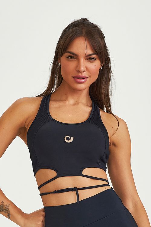 TOP NAKAY COM AMARRACAO PRETO