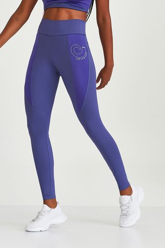 LEGGING NZ COM DETALHE E SILK ROXO NETUNO