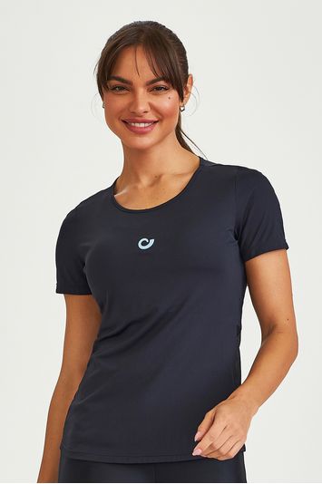 BLUSA SF DE TULE NAS COSTAS PRETO