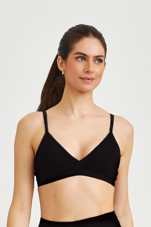 TOP NZ SLIM BÁSICO PRETO