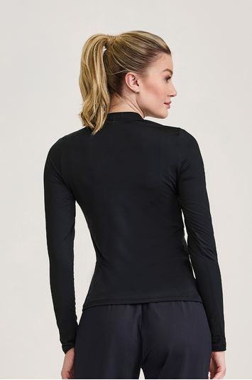 BLUSA MANGA LONGA TERMICA  PRETO
