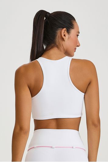 TOP COM SILK  BRANCO