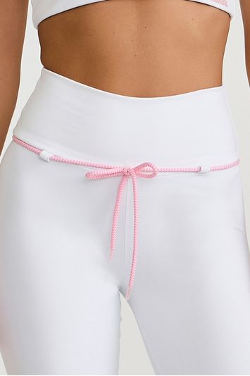 LEGGING COM CADARÇO  BRANCO