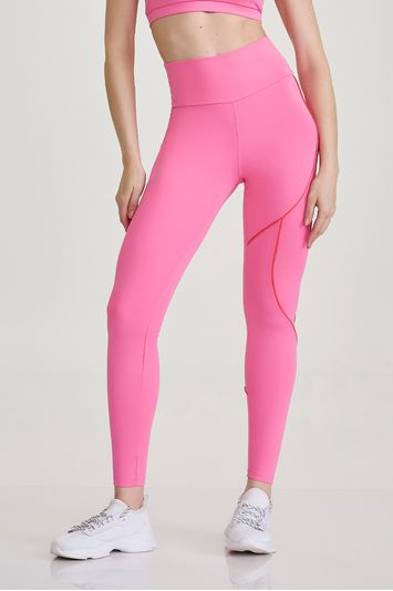 LEGGING HYPER COM SILK  ROSA POP