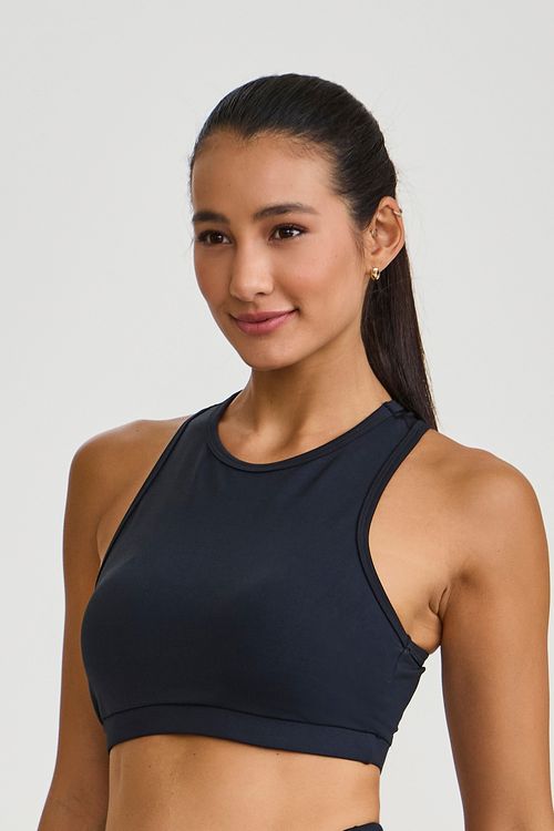 TOP NZ COSTAS RESPIRÁVEIS PRETO