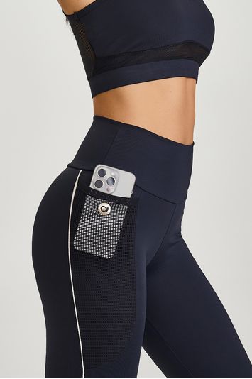 LEGGING HYPER BOLSO DE TELA  PRETO