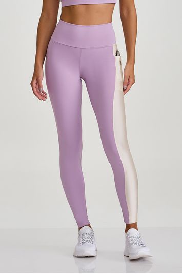 LEGGING HYPER COM BOLSO NA LATERAL LILÁS ORQUÍDEA
