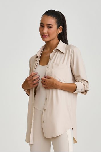 CAMISA UV CAJUBRASIL  OFF WHITE