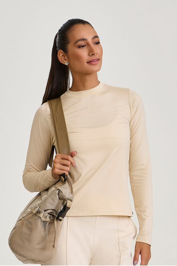 BLUSA MANGA LONGA TERMICA  OFF WHITE