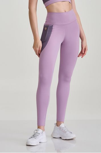 LEGGING HYPER BOLSO DE TELA  LILAS ORQUIDEA