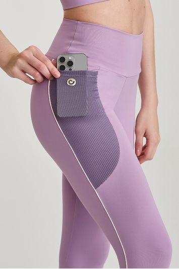 LEGGING HYPER BOLSO DE TELA  LILAS ORQUIDEA