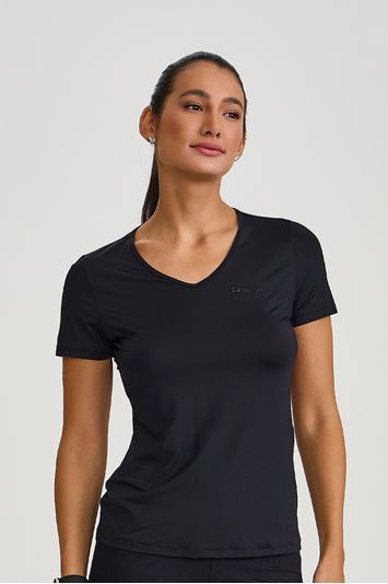 BLUSA ALONGADA NT  PRETO