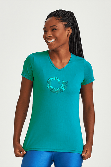 BLUSA NT COM SILK VERDE JADE