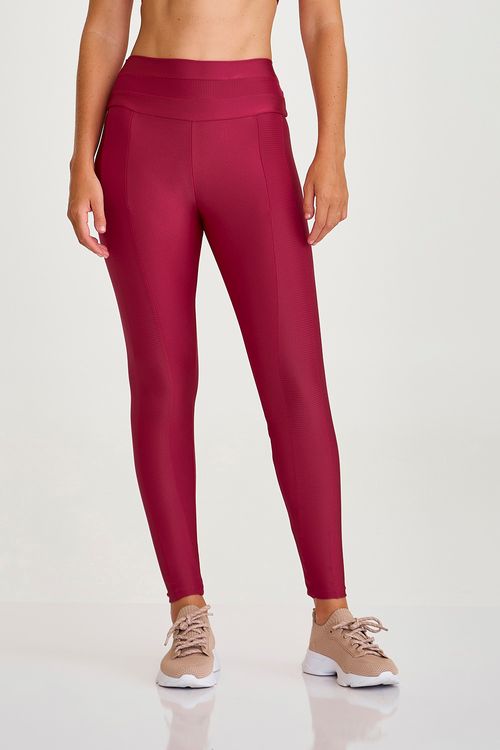 LEGGING ATLANTA COM TEXTURA VINHO ROMA