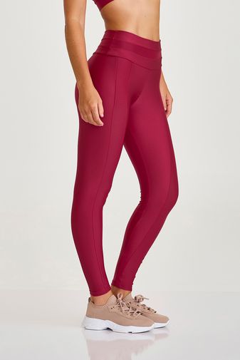 LEGGING ATLANTA COM TEXTURA VINHO ROMA