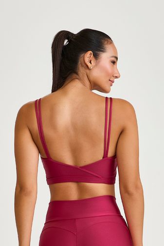 TOP ATLANTA COM ZIPER VINHO ROMA