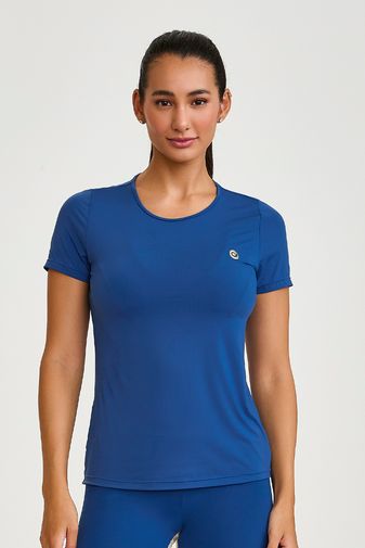 BLUSA UV ALONGADA AZUL BLUE JEANS