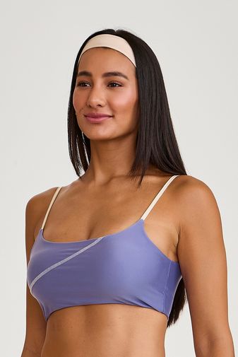 TOP BICOLOR LILAS ALFAZEMA