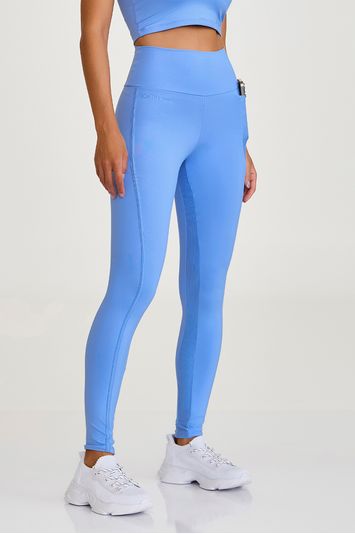 LEGGING MX COM BOLSO E TEXTURA AZUL FLY