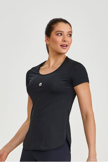BLUSA UV DRY BÁSICA PRETA
