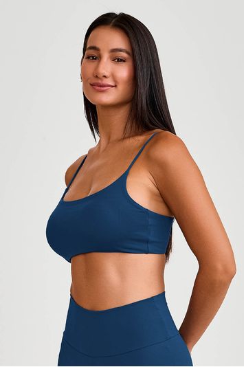 TOP BÁSICO SPORTIVE AZUL BLUE JEANS