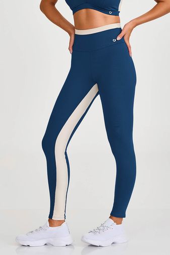 LEGGING NZ COM COMPRESSÃO AZUL BLUE JEANS