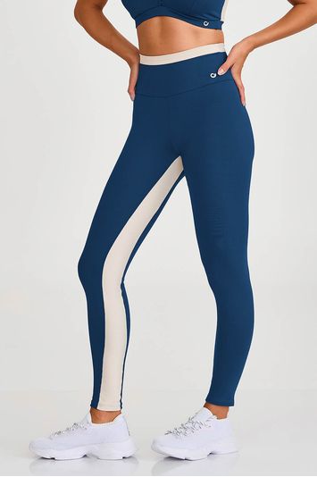 LEGGING NZ COM COMPRESSAO AZUL BLUE JEANS