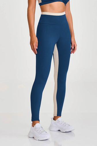 LEGGING NZ COM COMPRESSÃO AZUL BLUE JEANS