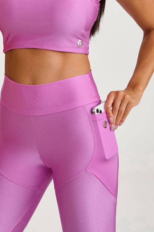 LEGGING ADAPTIV COM BOLSO ROSA LOLA