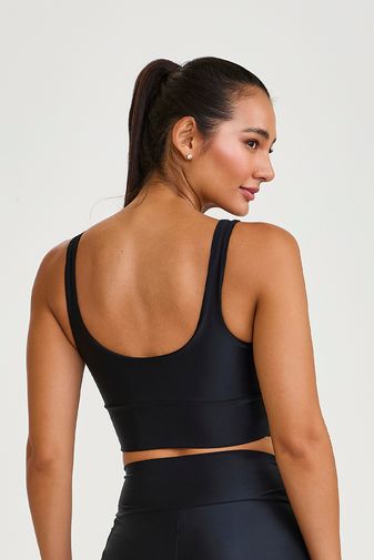 TOP ATLETIKA COM SILK PRETO