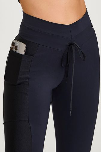 LEGGING NAKAY AFINA CINTURA COM BOLSO PRETO