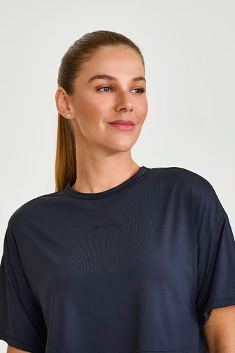 BLUSA ACQUA CURTA PRETO