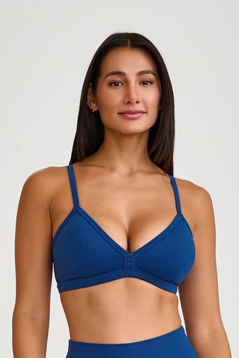 TOP NZ TRIANGULO BÁSICO AZUL BLUE JEANS