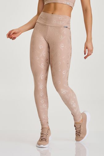 LEGGING CAJUBRASIL EXCLUSIVA BEGE CHOCOLATE