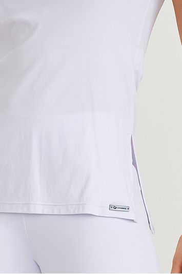 BLUSA FENDA LATERAL SB BÁSICA BRANCA