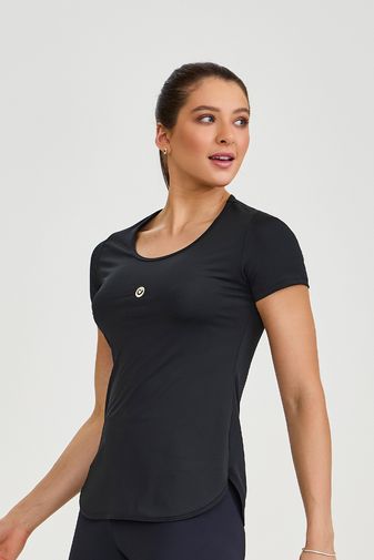 BLUSA UV DRY BÁSICA PRETA